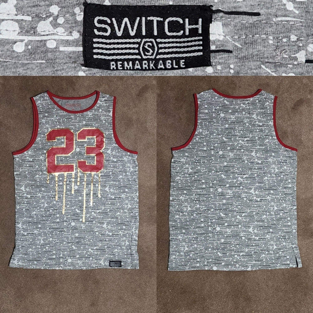 Swatch Tank Top Splat Shirt #23 Sz 18